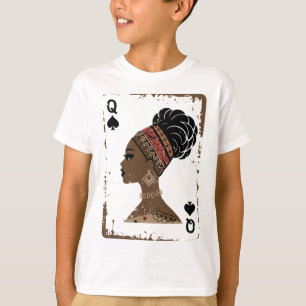 Camiseta Rainha Negra Afro Droga Orgulhosa Melanina Afro-Am
