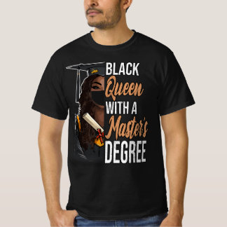 Camiseta Rainha Negra com Licença de Mestrado