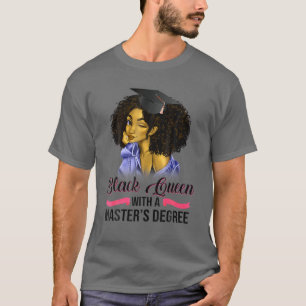 Camiseta Rainha Negra com Presente de Mestrado