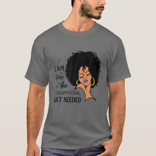 Camiseta Rainha Negra Lady Curly Natural Afro-Americana