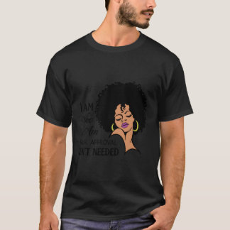 Camiseta Rainha Negra Lady Curly Natural Afro-Americana