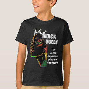 Camiseta Rainha Negra Mais Poderosa História Negra do Xadre