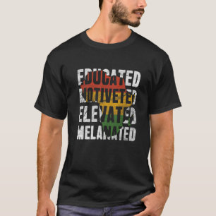 Camiseta Rainha Negra Melanizada Elevada E Elevada
