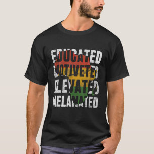 Camiseta Rainha Negra Melanizada Elevada E Elevada