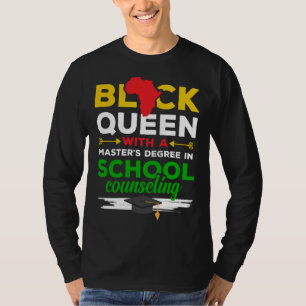 Camiseta Rainha Negra MSW Trabalho Social Mestrado Sucesso