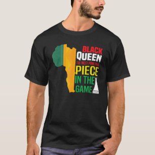 Camiseta Rainha Negra O Mais Poderoso Jogo Negro