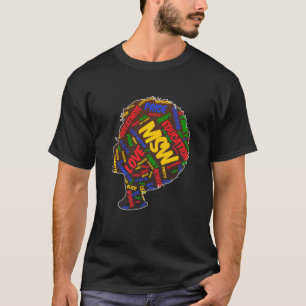 Camiseta Rainha Negra Trabalho Social Formando Mestrados Gr