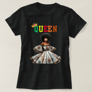 Camiseta Rainha Nubiana: Camisa-T feminina