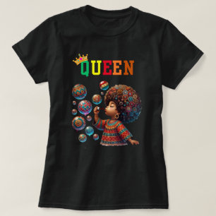 Camiseta Rainha Nubiana: Descubra o T-Shirt feminino