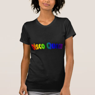 Camiseta Rainha retro do disco