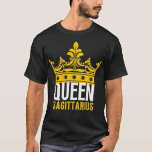 Camiseta Rainha Sagittarius Horoscópio Astrologia Zod