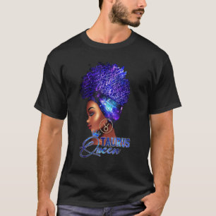 Camiseta Rainha Touro Cabelo Crespo Magia Negra Zodiaque Ra