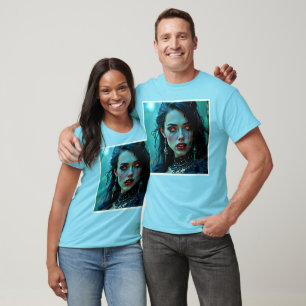 Camiseta Rainha Vampira: Arte de Sedução Obscura