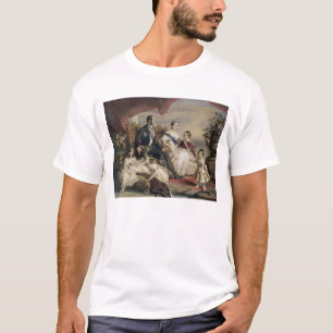 Camiseta Rainha Victoria (1819-1901) e príncipe Albert