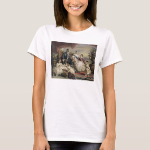 Camiseta Rainha Victoria (1819-1901) e príncipe Albert