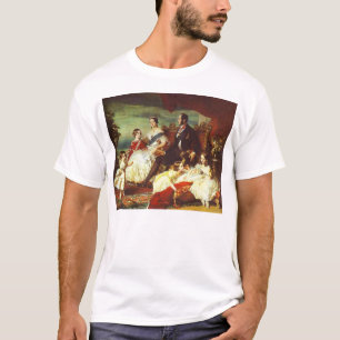 Camiseta Rainha Victoria e família