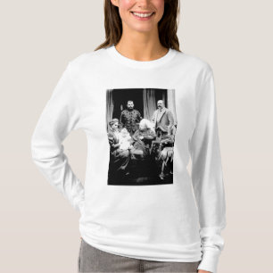 Camiseta Rainha Victoria, Tsar Nicholas II