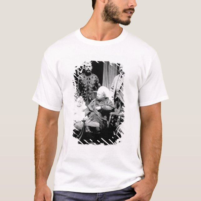 Camiseta Rainha Victoria, Tsar Nicholas II (Frente)