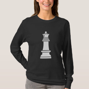 Camiseta Rainha White Chess Piece Halloween Figurume Family