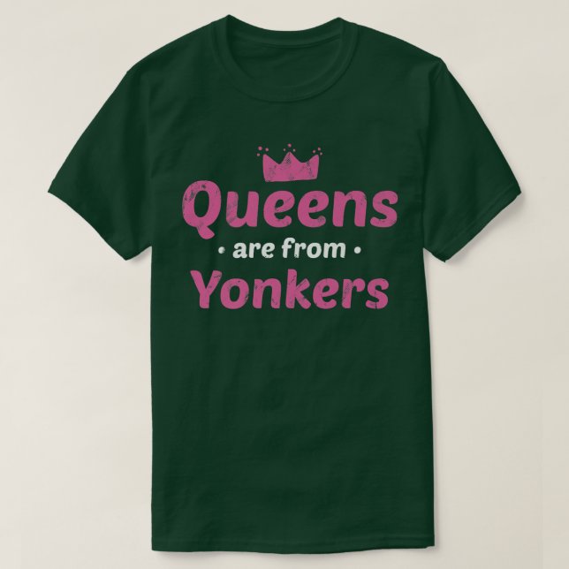 Camiseta Rainhas Da Casa Nyc De Yonkers New York (Frente do Design)