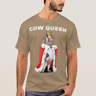Camiseta Rainhas de Vaca Vêm Vaca Para Vacas Agricultoras