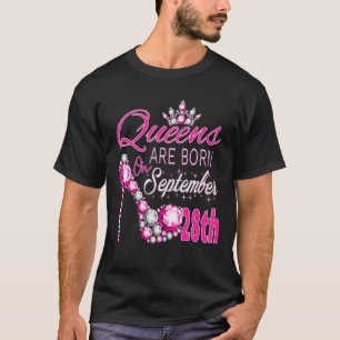 Camiseta Rainhas São Nasceres Em 28 De Setembro Virgo Libr