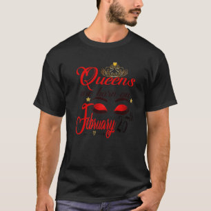 Camiseta Rainhas São Nasceres No Nascimento De Peixes De Fe
