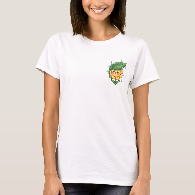 Camiseta Rainy Day Blossom (Frente)