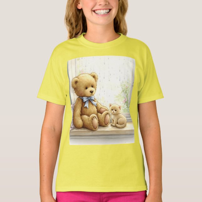 Camiseta Rainy Day, Coleção de Natasha Us (Frente)