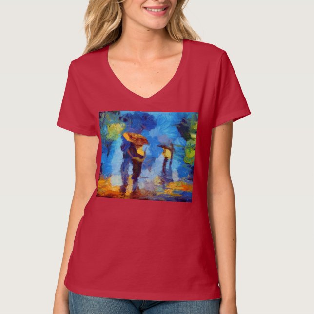 Camiseta Rainy Day em Paris (Frente)