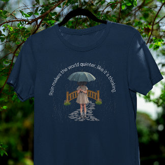 Camiseta Rainy Day Little Girl