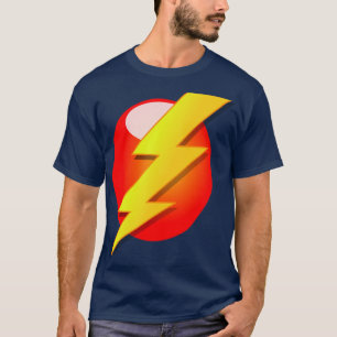 Camiseta raio amarelo