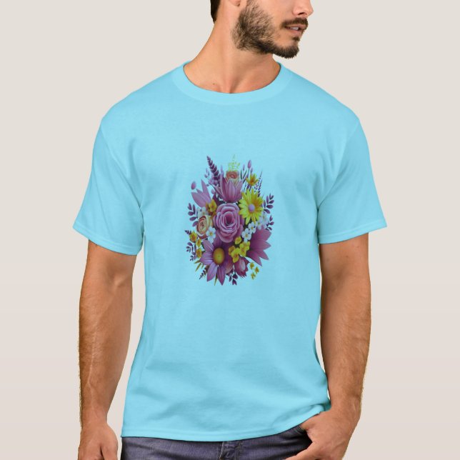 Camiseta Raio Bloom Floral Tee (Frente)