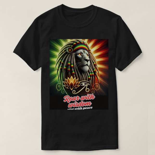 CAMISETA RAIO COM WISDOM BHM2025 (Frente do Design)