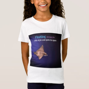 Camiseta Raio-da-águia em águas submarinas