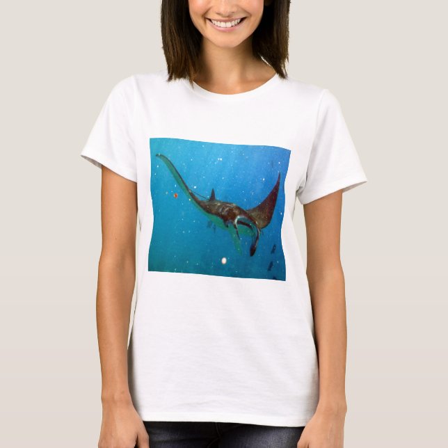 Camiseta Raio de Manta de Havaí (Frente)