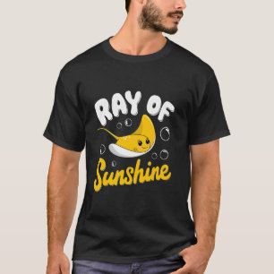Camiseta Raio De Sol Mar Oceano Stingray Animal Manta Raia