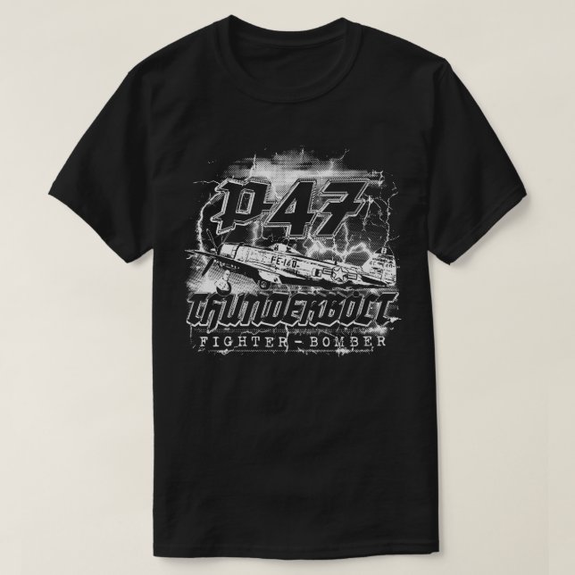 Camiseta Raio P-47 (Frente do Design)