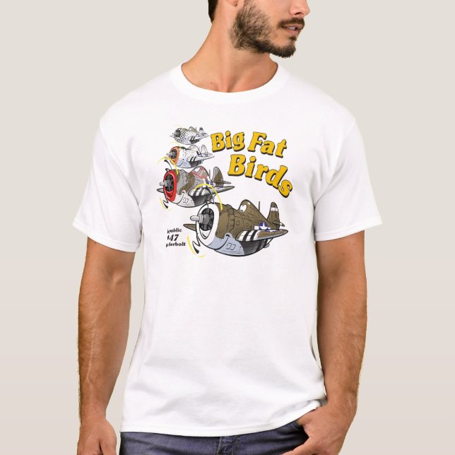 Camiseta Raio P-47 na formação (Frente)