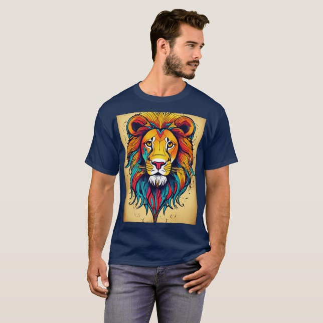 Camiseta "Raio Regal: Vista a Selvagem" (Frente Completa)