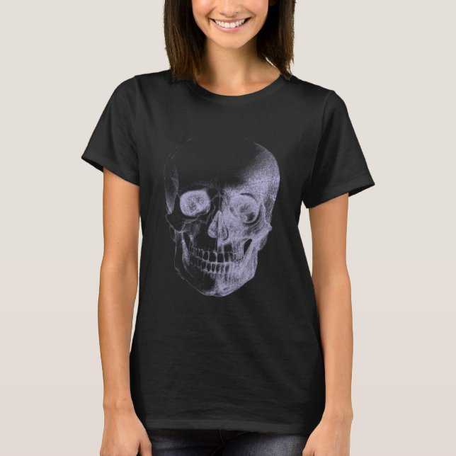 Camiseta Raio-X crânio (Frente)