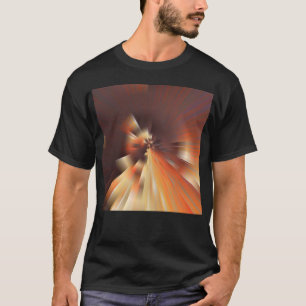 Camiseta raios abstrato