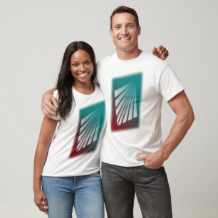 Camiseta Raios brancos em palha