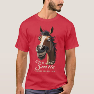 Camiseta Raios de Cavalo e Showseth com a família de ferrad