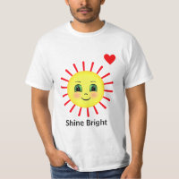 Raios de Sol Nascente Vermelho Brilhante com Rosto