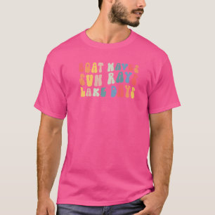 Camiseta Raios de Sol Retro Ondas de Barco Dias de Lago Hom