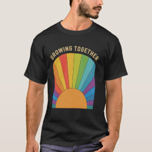 Camiseta Raios de Sol Vibrantes Com Frase Motivacional
