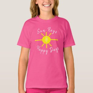 Camiseta Raios do sol e dias felizes