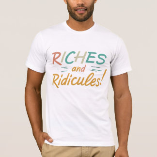 Camiseta Raios e Ridiculos