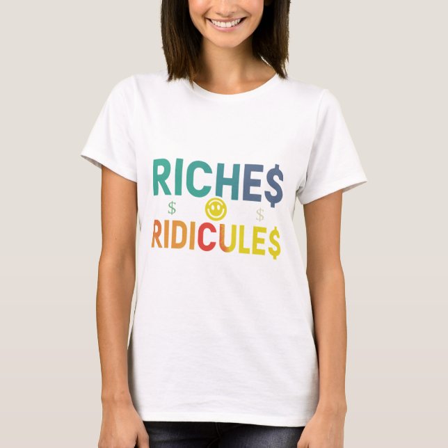 Camiseta Raios e Ridiculos (Frente)